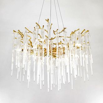 Подвесная люстра 76*76*140 см, G9 10xG9W, Золото MODESTYLE MS.2114.760