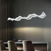 Светильник подвесной ElegantLight DZN-11296 ЧЕРНЫЙ  D1500*300/H1000/1/LED/40+40W звёздное небо SPRAY 25-03 VST