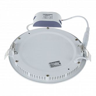 Встраиваемый светодиодный светильник DLR004 12W 4200K WH белый Elektrostandard