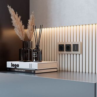 W3443108 Умный сенсорный диммер, черный Werkel, 4690389195457