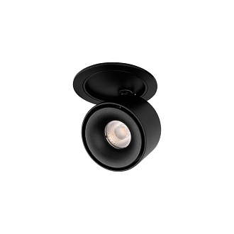 Встраиваемый светильник 9,5*7 см, 1*LED*12W 4000K LOFT IT Top 10325/A Black черный, вр 7,5 см