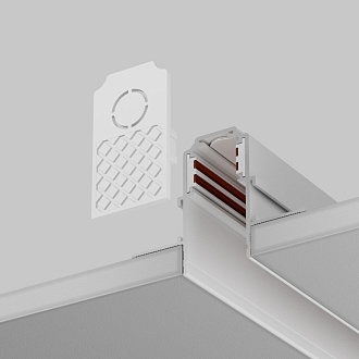 Заглушка Maytoni Technical Magnetic track system Exility TRA034EC-42W белый