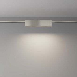 Трековый светильник  TR151-1-12W4K-PT 23,2*2,4*-4,85 см, *LED*12W, 4000K, Maytoni technical FLARITY TR151-1-12W4K-PT, Платина