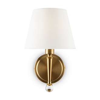 Светильник 29 см, Freya Rosemary FR5190WL-01BS1, латунь