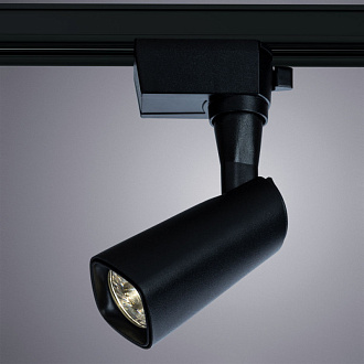 Трековый светодиодный светильник Arte Lamp Barut A4561PL-1BK, 10W LED, 4000K, черный