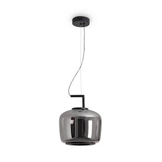 Подвесной светильник 28*28*228 см, LED, 7W, 3000К, Freya CLOD FR6186PL-L7SM черный