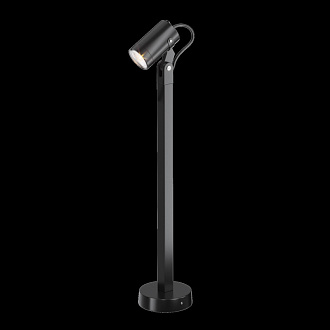 Ландшафтный светильник  5,5*10 см, GU10 1 50W, К, Черный Maytoni Scope O025FL-01B1