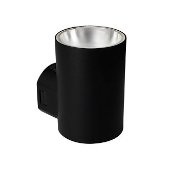 Уличный настенный светильник 12 см, 9W, 3000-6500K, Arte Lamp Alcyone A6109AL-1BK, черный
