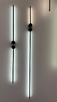Бра 61 см, 12W, 3000K, 675Lm Odeon Light 4335/12WG, золото