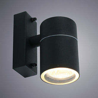 Уличный настенный светильник Arte Lamp Sonaglio A3302AL-1BK, черный
