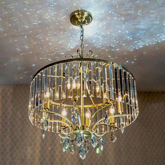 Люстра 59 см Citilux Инга CL335183 бронза