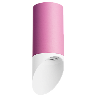 Комплект со светильником Rullo 6 см, 1*GU10*7W, Розовый Lightstar Rullo R43236