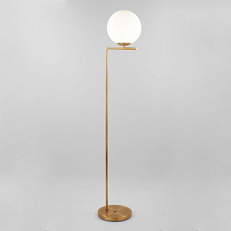 Торшер в стиле лофт 30 см Eurosvet Frost 01083/1 латунь