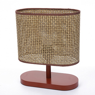 Настольная лампа 29 см, Lumion 8202/1T, кофейный-коричневый