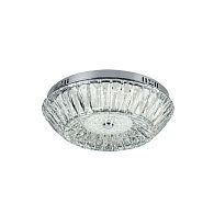 Потолочный cветильник 40 см, 72W, 3000-6000K, LED4U L1190-400 CR, хром