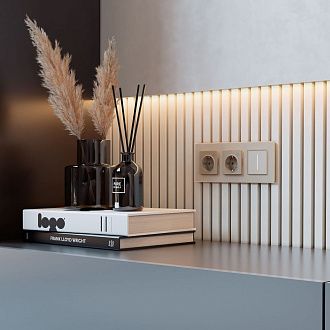 W3443111 Умный сенсорный диммер, шампань Werkel, 4690389195464