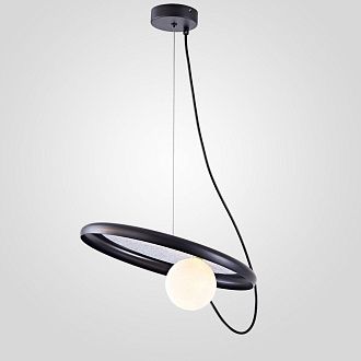 Подвесной светильник MARGOTT D35 Black 35*35*12 см, 1*G9*40W, ImperiumLoft margott01, Чёрный