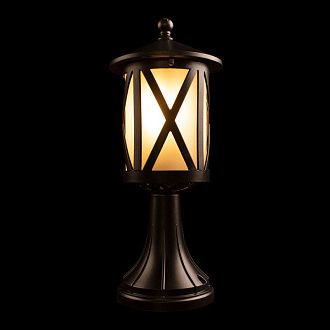 Садово-парковый светильник *15,5*-37 см, 1*E27*100W, LOFT IT Ravenna 100016/370, черный