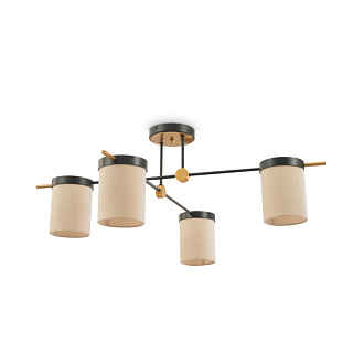 Светильник 96 см, Freya Bogy FR5377CL-04B, черный