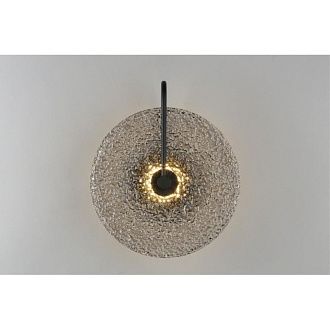 Бра 12*28*33 см, 1*LED, 5W, 3000K, Aployt Luca APL.329.31.05, черный