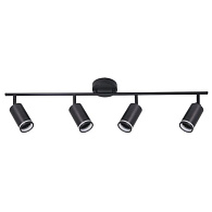 320*55*10 см, 3 GU10*15W,  К, Arte Lamp Imai A2365PL-4BK,