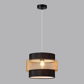 Подвесной светильник 28*175 см, 1*E27 Lumion ANIMAISA 8003/1A черный, золотой