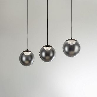 Светильник 70** см, LED*17W, 3000-6000K, Modelux  ML.2338.3L BK, Чёрный