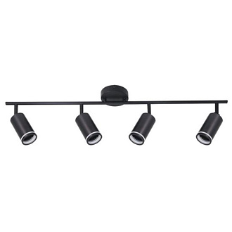 320*55*10 см, 3 GU10*15W,  К, Arte Lamp Imai A2365PL-4BK,