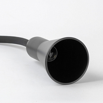 Настольная лампа 29*40/70 см, 1*E14 черный Lussole Escambia LSP-0716