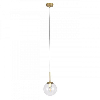 Подвесной светильник 15*28 см, 1*E14 золотистый Arte Lamp Volare A1915SP-1GO
