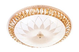 Потолочный светильник 40 см, 48W, 3300-5000K, LED4U 1159/400 GD, золото