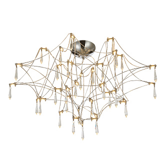Светильник светодиодный 72*72*48- см, *LED, 28W, 3000K ST Luce Gravetta SL6601.102.78, хром