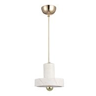 Светильник 18 см, Crystal Lux GOCCIA SP1, золото-мрамор