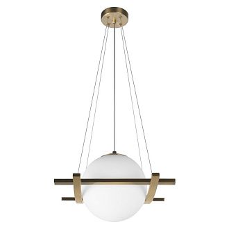 Подвесной светильник 32*32*-22,5 см, 1*E27*40W, LOFT IT Swing 10424/200, бронзовый
