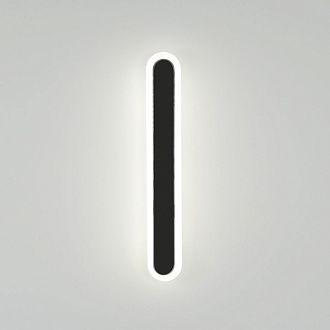 Светильник настенный САПФИР SPF-4787 Черный + Хром 600мм 1/LED/2*24W BARR 22-07 (1 из 10шт в коробке.OTB