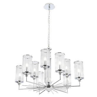 Светильник 80 см, Crystal Lux GLORIA SP9 CHROME, хром