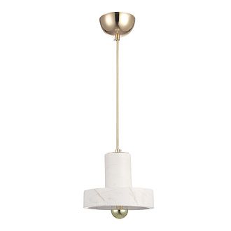 Светильник 18 см, Crystal Lux GOCCIA SP1, золото-мрамор