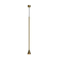 Подвесной светильник 7,5*7,5*182 см, 1*GU10, 40W, Maytoni Technical ARROW P064PL-01G-1 золотой