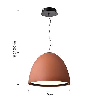 Подвес *45*40-150 см, 1*LED*38W, 3000K, Favourite Halva 4814-4P, черный