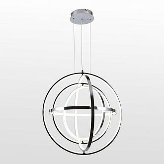 Подвесной светильник светодиодный 65 см, 180W, 4000K, Lussole Bradford LSP-7458, хром