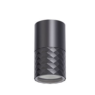Уличный накладной светильник 5,5*10 см, 1*GU10, 35W, Favourite Bonum 4659-1U, чернный матовый