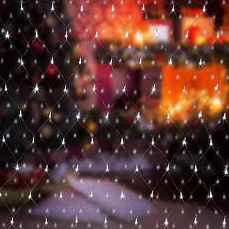 Гирлянда сеть 1,5*1,5 м IP20 150 см Elektrostandard 300-001 300-001 белый 1,5*1,5м IP20