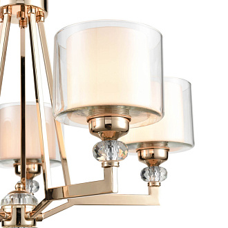 Подвесная люстра  67*100 см, 5*E27 золото Vele Luce Lotus VL1054L05