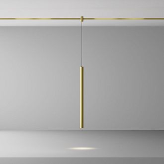 Трековый светильник  TR156-1-5W4K-BS **-60 см, *LED*5W, 4000K, Maytoni technical FLARITY TR156-1-5W4K-BS, Латунь