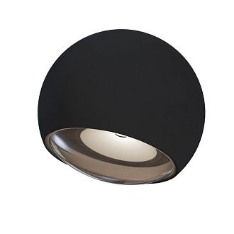 Настенный светодиодный светильник Maytoni Stream O032WL-L3B3K, 3W LED, 3000K, черный