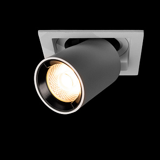 Встраиваемый светильник 10*10*10 см, 1*LED*12W 4000K LOFT IT Apex 10327/D White белый, вр 7,5*14,5 см