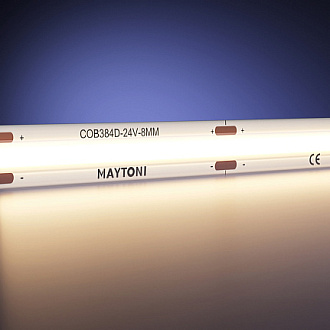 COB светодиодная лента Ultra 24В - 12Вт/м 3000К 5м IP65 201078 Maytoni  Led Strip, цена за метр, отгружается по  5 м
