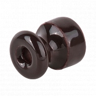 W6431414 Комплект изоляторов без винта 100 шт., коричневый Ретро Werkel, 4690389166228