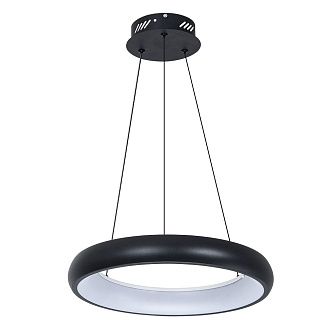 Люстра 40 см, 1*LED*45W, 3000-6500K, Arte Lamp Algedi A6028SP-46BK, Черный