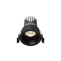 Встраиваемый светильник 6.6 см, 9W, 4000K, Maytoni Technical Dip Hight DL123-10W-4K-B, черный
